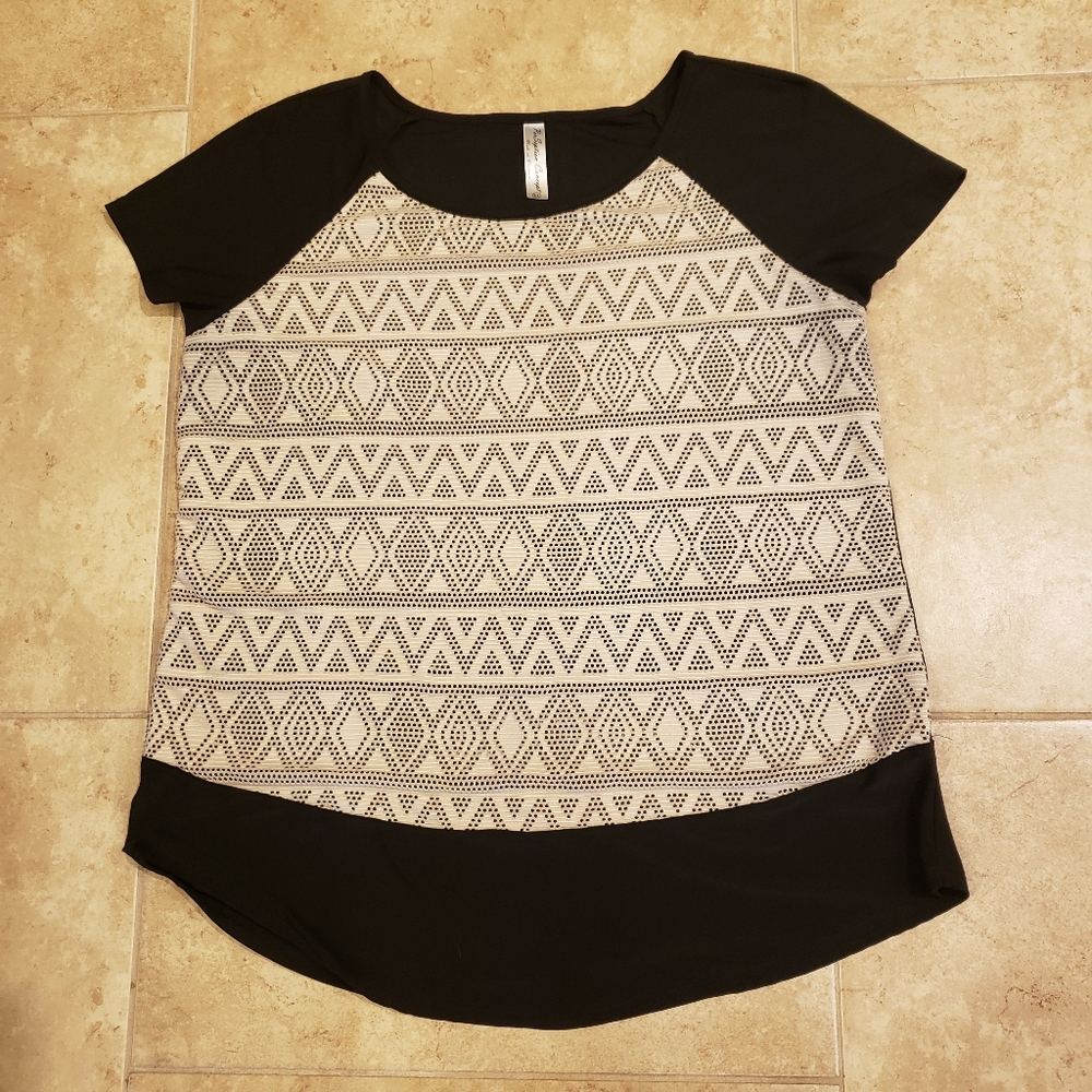 PerSeption Concept Women's Lace Front Shirt - XL